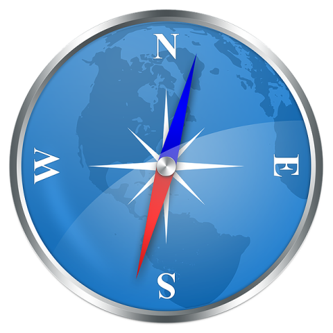 Clipart Blue Compass PNG Photo Free Download