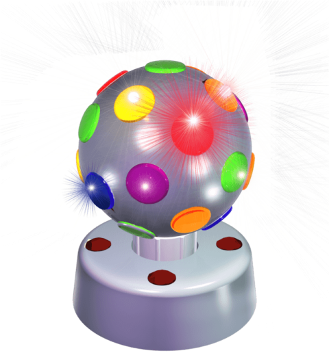 Disco Ball Cake PNG Transparent Image