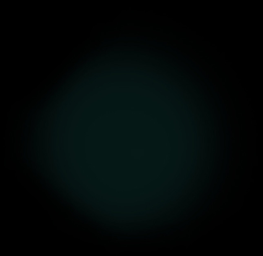 Dark green ball lens flare