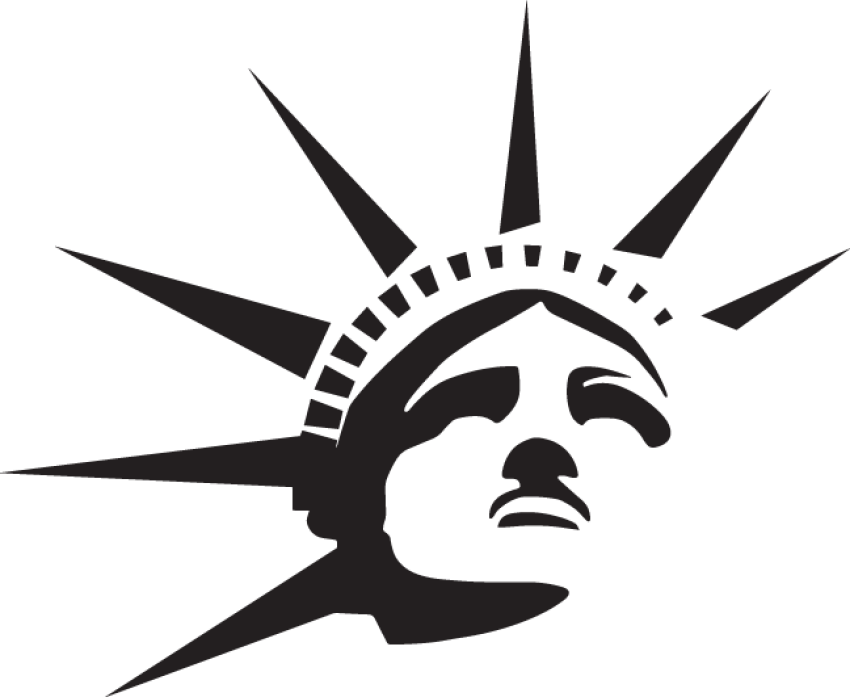 PSD & Svg Vector Graphic Black Icon Statue of Liberty PNG Free Download