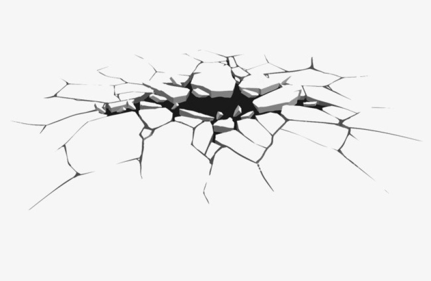 Cracks crumbles on earth transparent background png free download