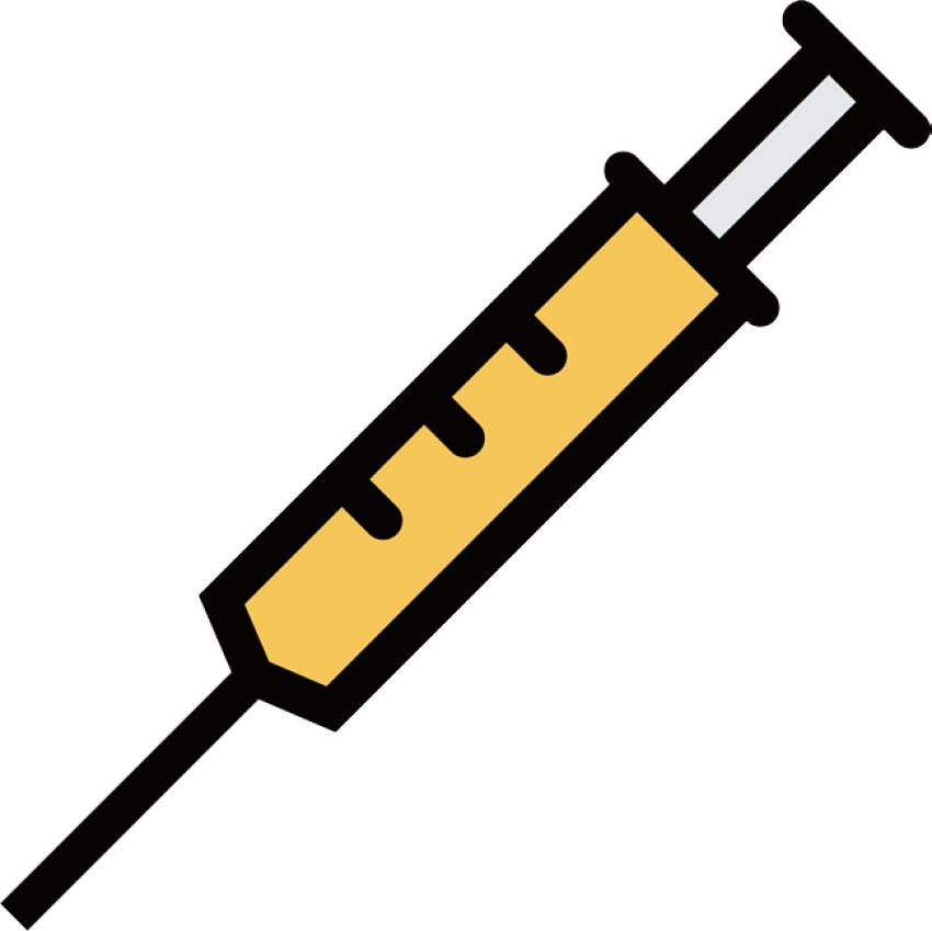 No Drugs PNG Injection Drawning Free Download