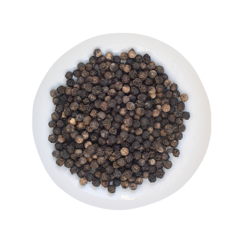 Black Pepper PNG plate Free Download