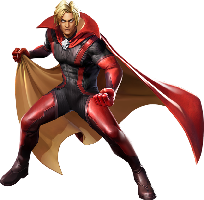 Super Hero Red Man 3d Game Character & Super Vilen Movie character