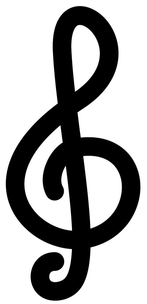 Cool Clef PNG Sign Free Download