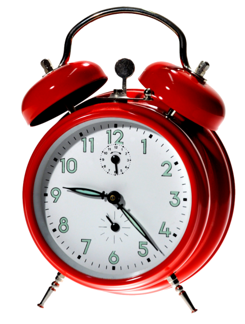 ClipArt Red Clock PNG Image Free Download