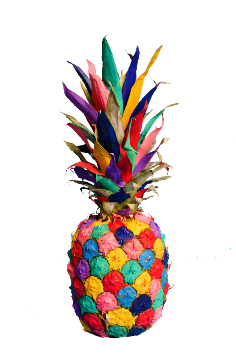 HD Show Piece Pinapple Vector Graphic Hand Made Art PNG Photo Free Download