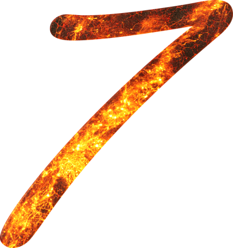 Free Fire 7 Number PNG Image