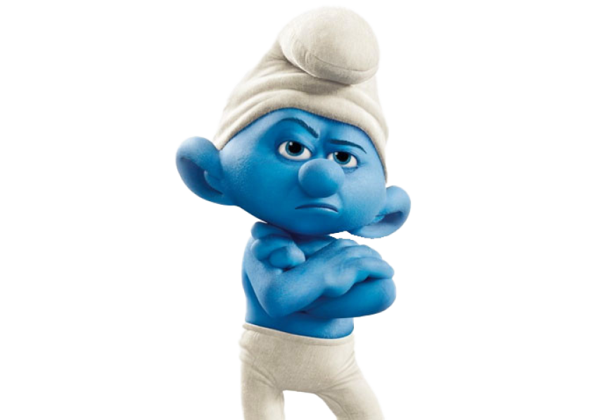 Smurfs Cartoon PNG Character Free Transparent Download