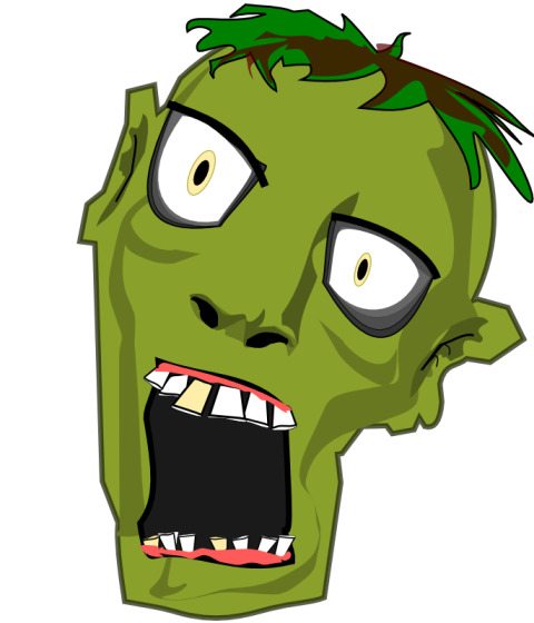 Zombie PNG Caroon Face Free Download