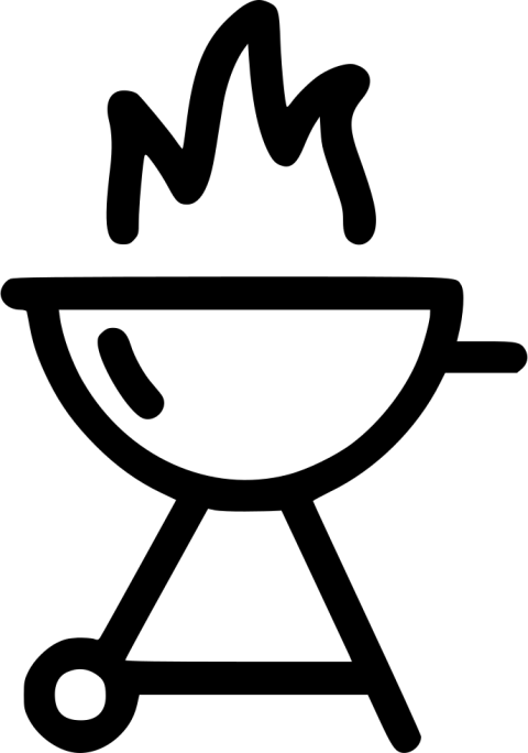 Barbecue PNG Drawn Free Download