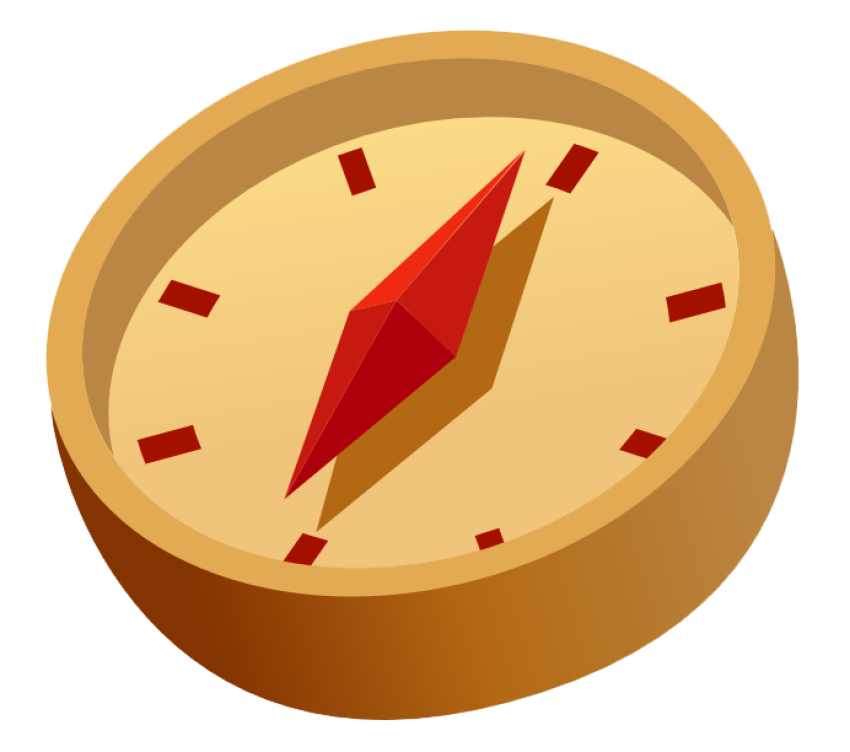 Svg Wooden Compass PNG Image Free Download