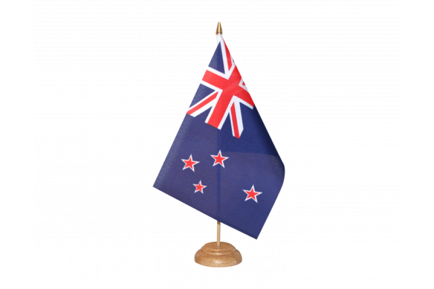 Mini New Zealand Flag PNG Icon On Transparent