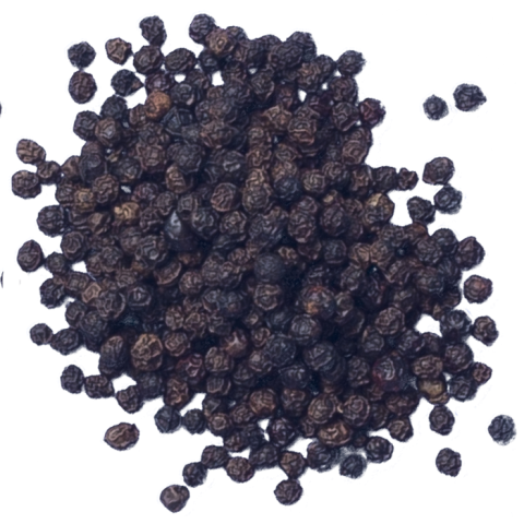 Black Pepper PNG with White Background