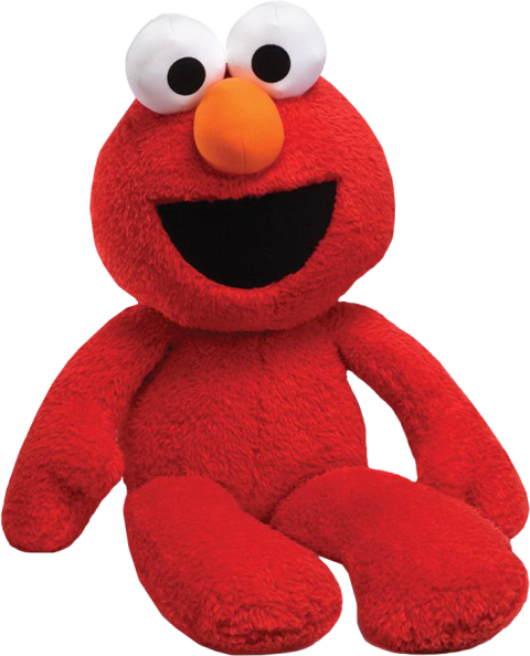 Red Elmo PNG Toy Free Download