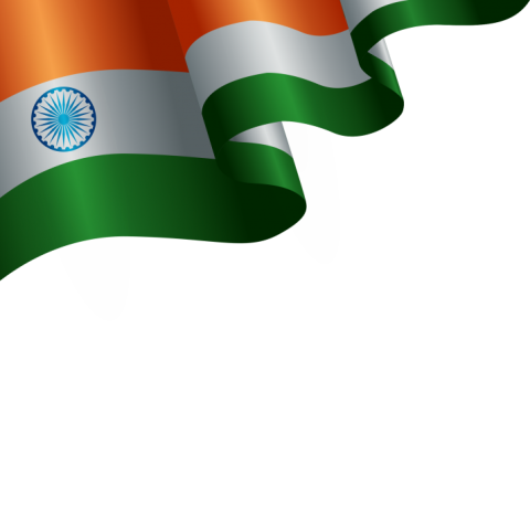 Transparent India Flag Waving PNG Image Free Download