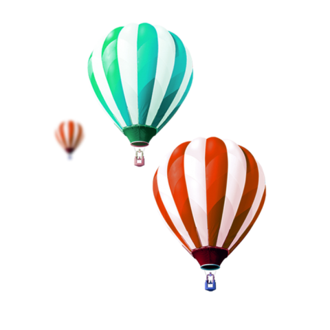 Air Balloon PNG Free Transparent Background Image