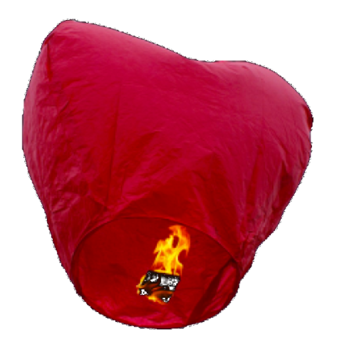 Vector Clip Art Red Firely Sky Lantern PNG Picture Free Download