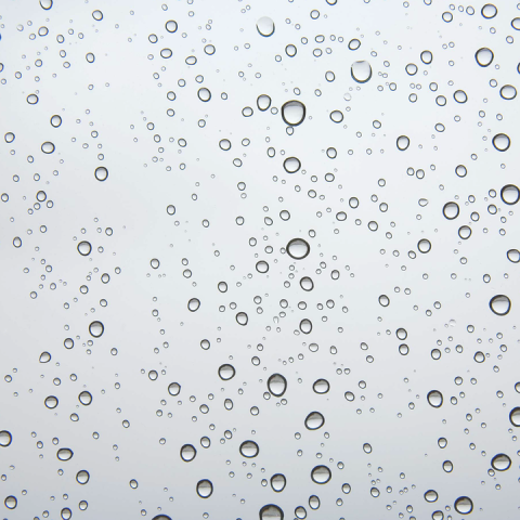 Water droplets taxture on grey background vector graphic design