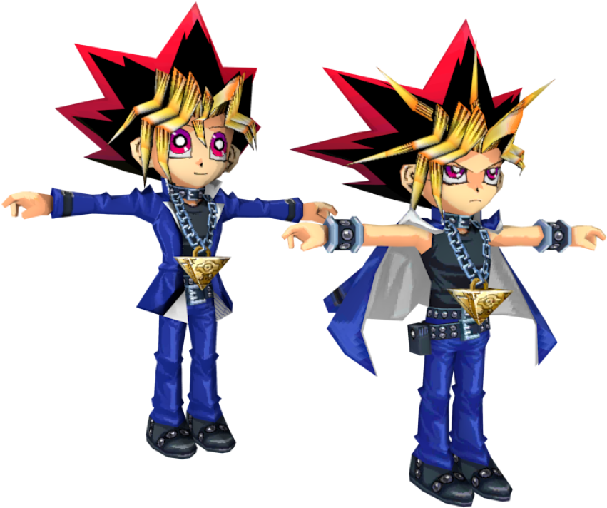 Small Yugi cartoon PNG Sticker Free Download