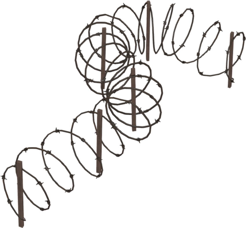 Tangled Barbwire PNG Image Free Download