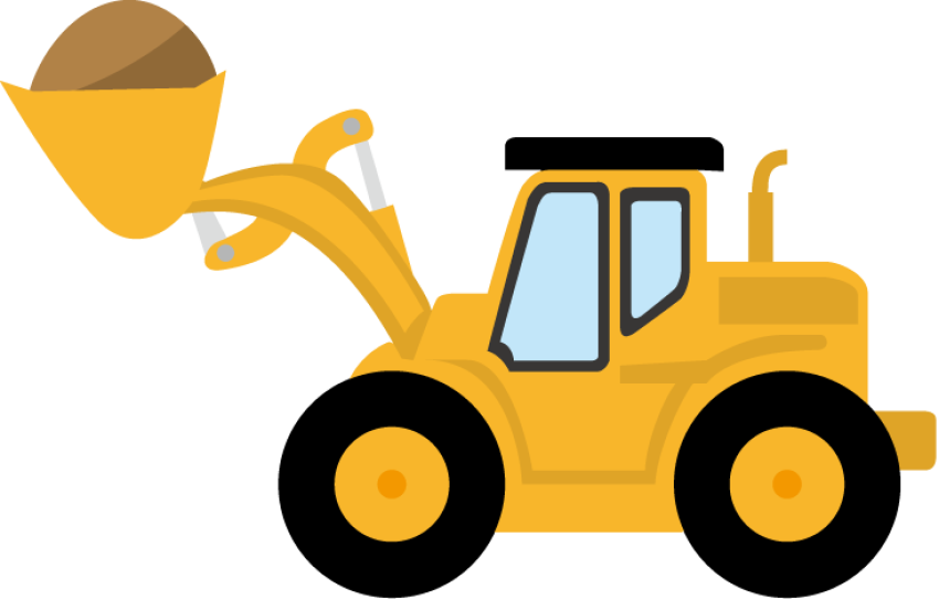 PSD Bulldozer PNG Computer Icon