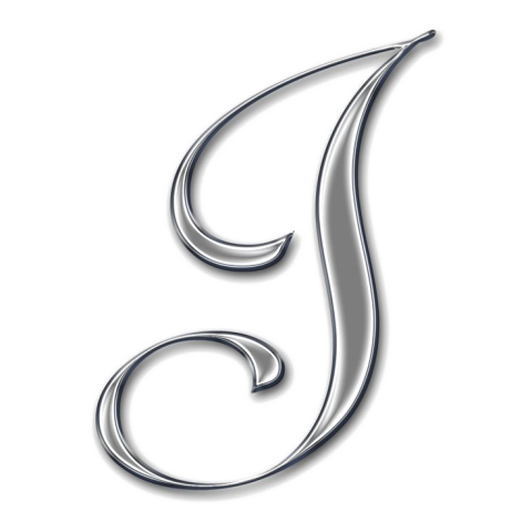 Font Style J Letter PNG Transparent Image