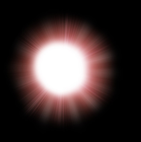 Sun raise lens flare