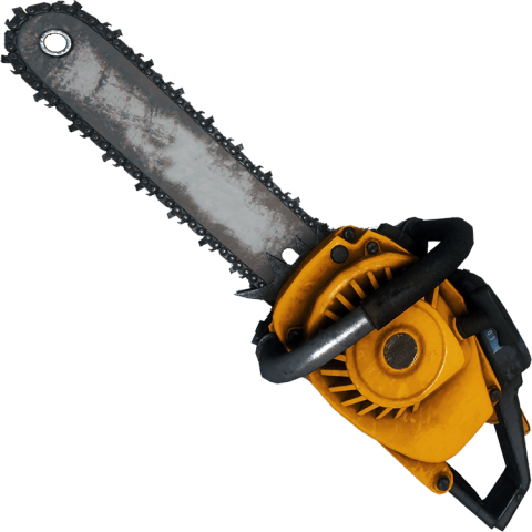 Illustration Chainsaw PNG Image on Free Download
