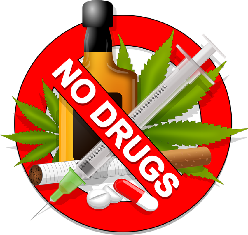 No Drugs PNG Transparent Background Free Download