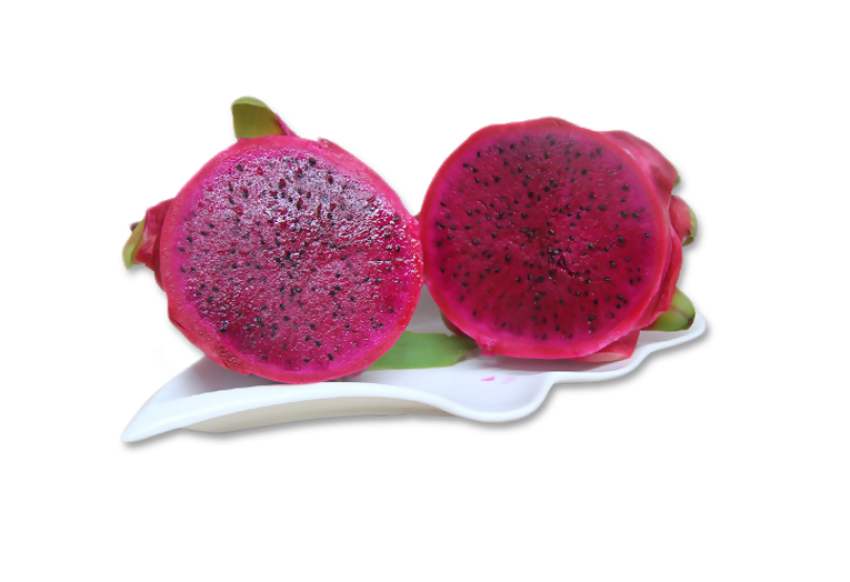 Transparent Dragon Pitaya Fruit Food Muskmelon Red Banana Fruit Food Fresh Juicy PNG Image Free Download