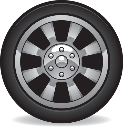 PSD Animated Car Wheel PNG Image Free Download