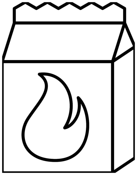 Barbecue Box PNG Outline Free Download