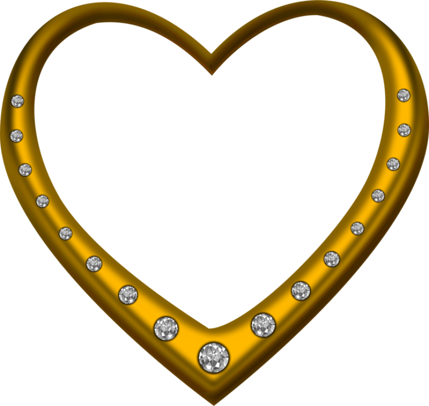 Horseshoe on Heard Shap PNG Image