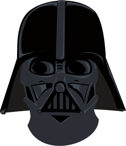 Darth Vader Head  PNG Free Photo