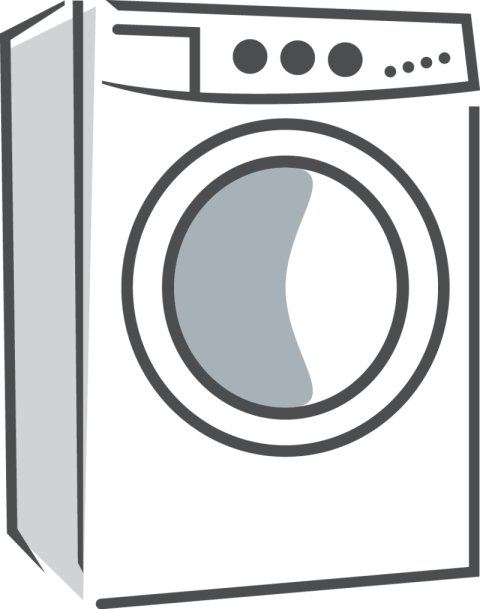 Washing Machine PNG Art & Drawing Free Download