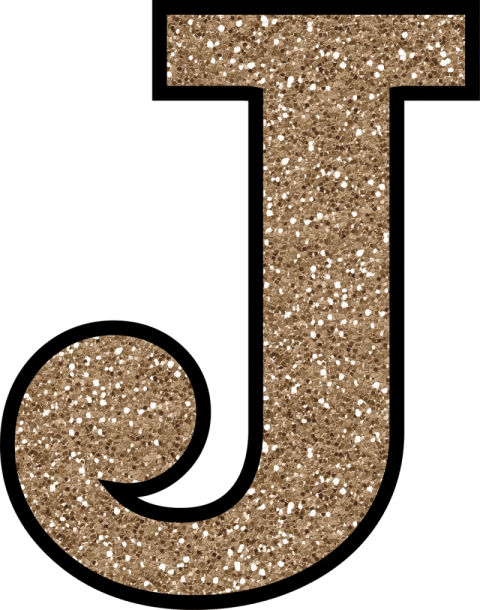 Aesthetic J Letter PNG Image Free photo