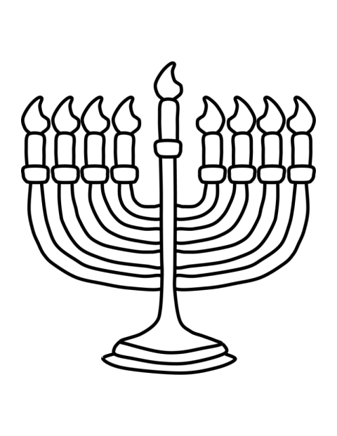 Hanukkah PNG Drawing Image