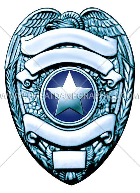 Police Badge PNG Template Picture