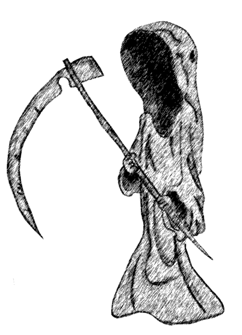 God of Death PNG Transparent Skatch Free Photo