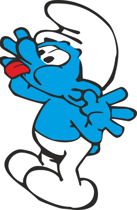 Royalty Free Cute Clipart Original Smurfs PNG Character Free Download