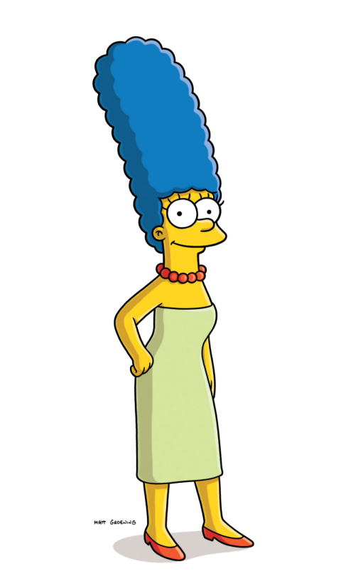 Maggina Simpsons PNG mother Sticker