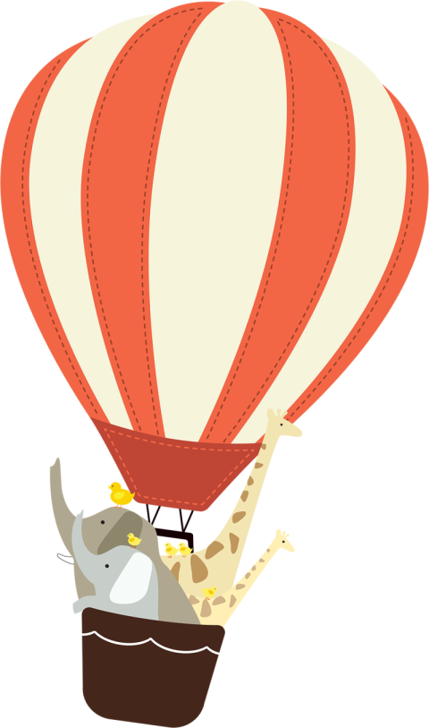 Air Balloon PNG Vintage Free Download