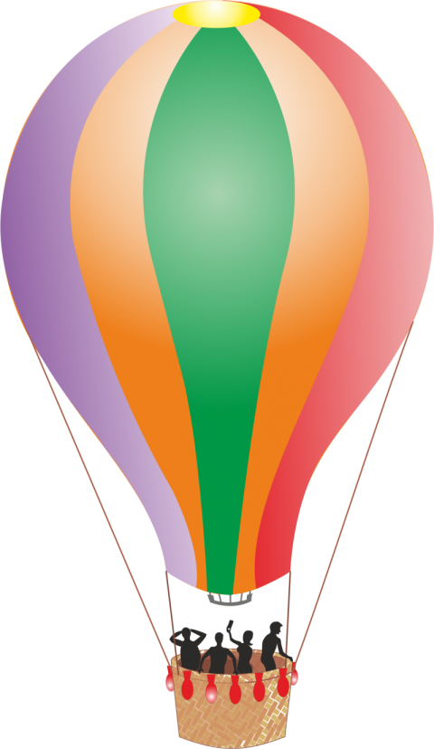 Psd Air Balloon PNG Graphic Design Free Download