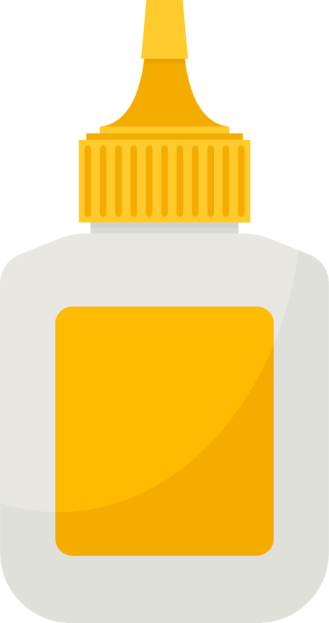 HD Vector Graphic Glue PNG Image Free Download