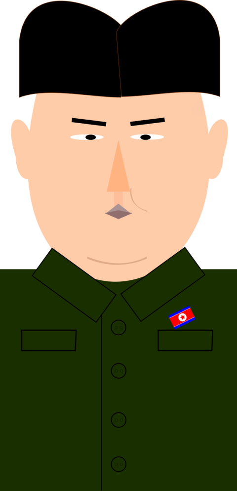 Kim Jong Un PNG cartoon Free art