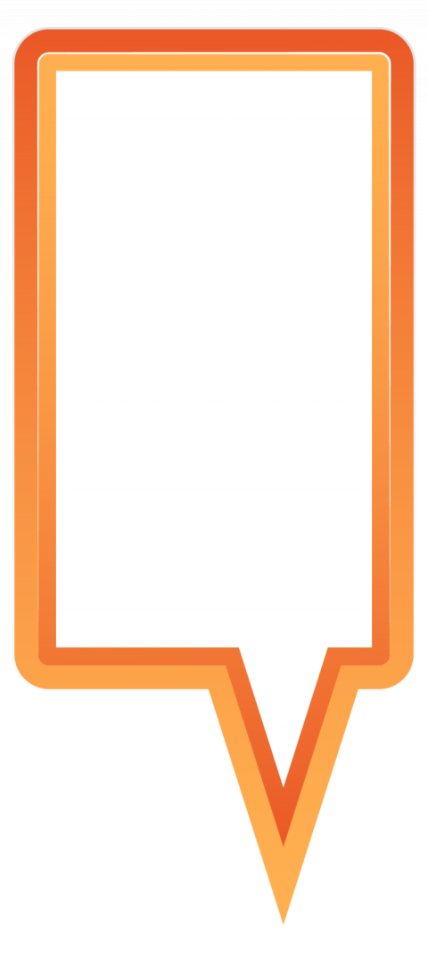 Navigation icon white and orange colour vector graphic design