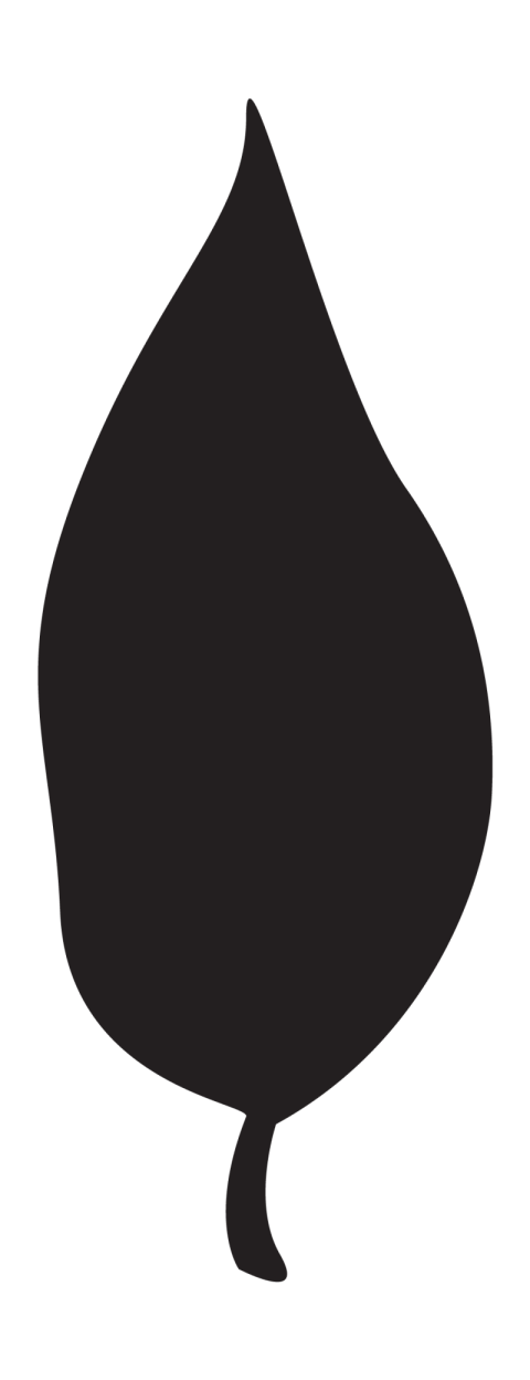 Free Vector Leaf Black Art Leaf icon With Transparent PNG Image Download