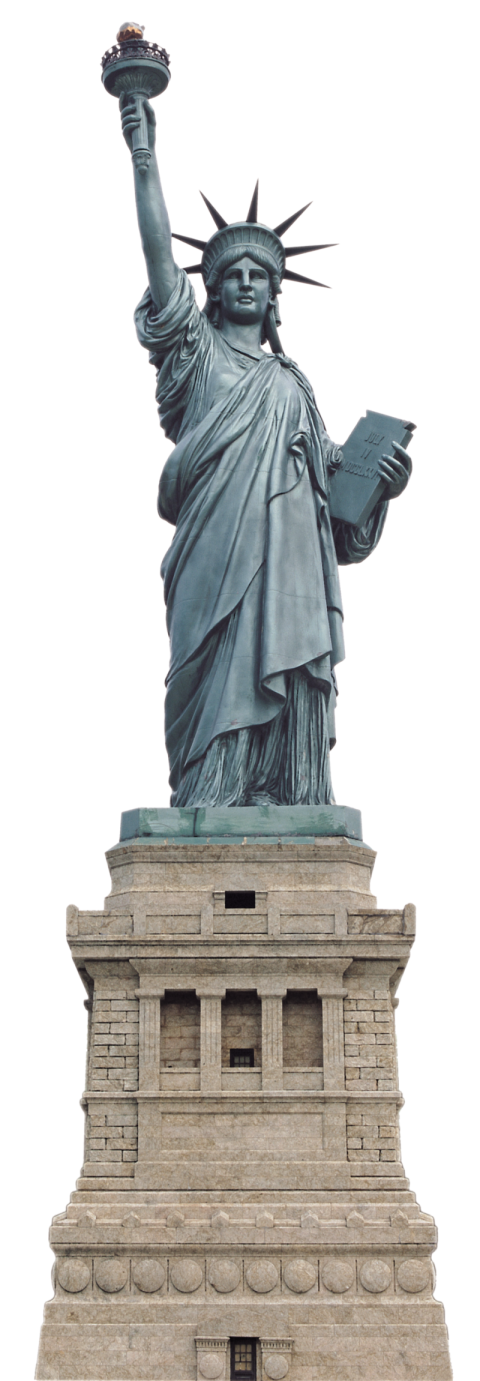 Statue of Liberty Ellis Island Image Photograph PNG Free Download