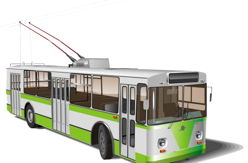 High Resolution Trolleybus PNG Image Free Download